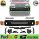 Front Bumper Kit + Reinforcement + Bracket For 1998-2000 Toyota Tacoma 2WD / 4WD