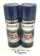 Duplicolor DE1606-2 PACK Engine Enamel Paint w/ Ceramic, FORD DARK BLUE - 12 oz