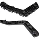 New Front Driver & Passenger Side Bumper Bracket Set For 14-16 Toyota Corolla