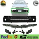 Front Bumper Cover + Brackets Kit For 1998-2000 Toyota Tacoma 4WD