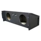 QPower QBOMB Dual 10-Inch Vented Woofer Box for Full-Size SUVs