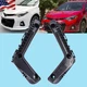 Pair Front Bumper Bracket For 2014 2015 2016 Toyota Corolla Left & Right Side
