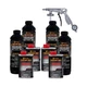 Custom Coat Black 1 Gallon Urethane Spray-On Truck Bed Liner Kit with Spray G...