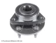 Blue Print Front Wheel Bearing Kit For Chevrolet Opel Vauxhall Astra Astra J Ast
