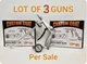 Custom Coat Bedliner Gun w/ Regulator U-POL Raptor lot of 3 BEST DEAL GUARANTEED