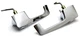 NEW Trim Parts Chrome Outside Door Handle Set / For 67-71 Dodge Ram Pickup Truck