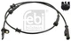 Febi 106705 Rear ABS Speed Sensor Fits Citro&euml;n Fiat Peugeot Boxer Ducato Jumper