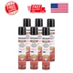 Rust-Oleum Stops Rust Turbo Spray Paint, 24 Oz, Gloss Black, 6 Pack - Quick Dry 