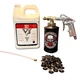 NHOU V3 Clear Pro Undercoating Gun &ndash; Straight Wand Kit (1 B Quart Bottle)