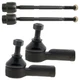 Mevotech Supreme Inner Outer Steering Tie Rod Ends Kit for Volvo 242 244 Power