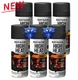 6 PACK Rust-Oleum Automotive Flat Black High Heat Spray Paint 12 oz NEW