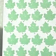 Glitter Leaf Stickers! - 0.5 to 3 inch - Choose a Size and Color!