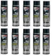 POR 15 45818 Top Coat Spray Paint, Direct to Metal Paint 15 Fl oz(Pack of 10)