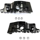 Front Bumper Retainers Set Fits 2014-2015 Chevrolet Silverado 1500