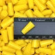 50 Piece 1/4" X 3/8" High Temp Silicone Rubber Tapered Plug Kit Powder Coating C