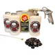 Black Fluid Film Pro Undercoating Gun - Straight Wand Kit (3 W Quart Bottles) 