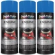 Duplicolor DE1608 (3-Pack), Engine Enamel Paint, GM Blue, 12 oz Aerosol