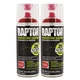 U-POL 4886 Raptor 2K Flame Red Spray-On Truck Bedliner Aerosol 2 Pack 13.2 oz