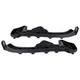 Front Driver & Passenger Upper Bumper Cover Brackets 2010-2013 Honda Insight