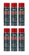 6-PACK 620-1423 Seymour Industrial High-Solids Spray Paint, Safety Red, 16 oz