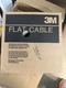 3M  3801/16 80-6100-8851-2 FLAT CABLE W/ 16 26AWG ROUND CONDUCTOR  100' PER BOX