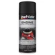 Dupli-Color DE1654 Engine Enamel Paint Flat Black 12 oz Aerosol Spray Can