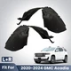 Front Fender Liners Inner Panel For 2020-2023 GMC Acadia Black Left + Right Pair