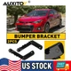 Bumper Bracket For 2016 Toyota Corolla Set of 2 Front Driver and Passenger Side