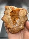 Fossilized Indiana Geode Quartz Botryoidal Red Agate crinoid calyx 1,830 Carats