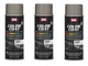 SEM 15803, Opel Gray, Color Coat Vinyl Paint, Aerosol (3 Pack)