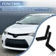Front Bumper Support Bracket Set Left and Right For Toyota Corolla 2014-2016
