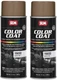 SEM COLOR COAT SADDLE TAN Vinyl Spray Auto Paint 12 oz. SEM 15033 (2 Pack)
