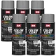 SEM Paint Carpet Plastic Vinyl Flat Storm Gray Aerosol 12 oz. Ea 15763, 6 Pack