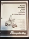 Original Simplicity 3100 Cavalier & Attachments ~ Parts Manual TP-1098-02