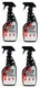 KLOTZ KS-320 Quick Detailer Cleaner Wash Wax Polish Protectant Spray 23oz 4 PACK