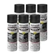 Rust-Oleum 248656-6PK Stops Rust Professional 15 Ounce (Pack of 6), Black 