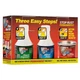 POR-15 Stop Rust Kit Gloss Black. 3 Step Permanent Rust Protection 40909