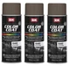 SEM 15483 Color Coat Bluebird Brown Spray Paint Aerosol Can 12 oz. (3 Cans)