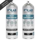 Polar Rust Converter Spray - 2 x 17 Fl Oz| Matte 17 Oz (Pack of 2), Black 