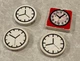 4x Lego Clock Pattern Print Pieces 4150px1 BA128pb01