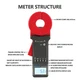 Earth Resistance Tester Earth Resistance Tester Ground Digital Clamp On Ground