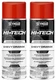 SEYMOUR Hi-Tech Engine Enamel Aerosol Spray Paint CHEVY ORANGE 12oz USA 2/cans