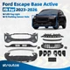 For 2023-2026 Ford Escape Front Bumper Set W/Fog Light Air Deflector W/o Camera