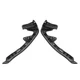 For Honda Insight 2010-2014 Left & Right Side 2-piece Front Bumper Bracket LH RH