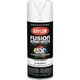 6-Krylon Fusion All-In-One Satin Spray Paint & Primer, White Model: K02753007