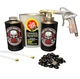 Black Fluid Film Pro Undercoating Gun - 2 Wand Kit (2 B Quart Bottles) 