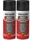 2 pack Rust-Oleum Stops Rust Converter Reformer Spray Flat Black Finish 10.25 oz