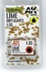 AK Interactive AK8101 Lime Dry Leaves [1:35] (Diorama Series) Fall Leaf Litter
