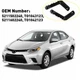 Front Driver & Passenger Bumper Support Bracket Set For 2014-2016 Toyota Corolla