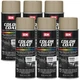 SEM Color Coat Carpet Plastic Vinyl Light Parchment Aerosol 12 oz. 15823, 6 Pack
